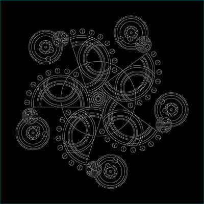 Wall Art - Digital Art - X to the Sixth Power Inverse by DB Artist