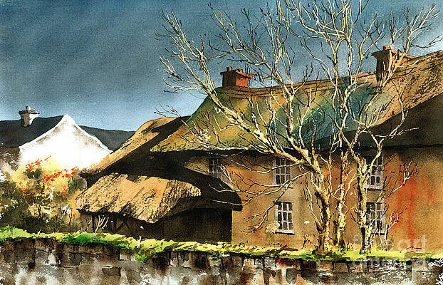 Inisheer: Ireland watercolor painting, Irish painting, Ireland print, Irish  art,Irish cottage, Ireland wall art, Irish wall decor Ireland