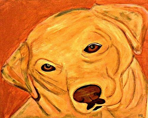 Yellow Lab by Michelle Runner