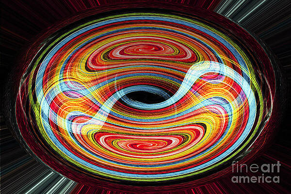 Yin and Yang - Abstract by Crystal Harman Yin and Yang - Abstract by Crystal Harman