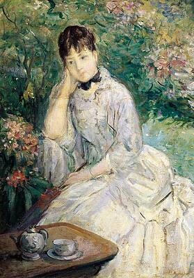 The girl on the bench Berthe Morisot Wholesale Oil 