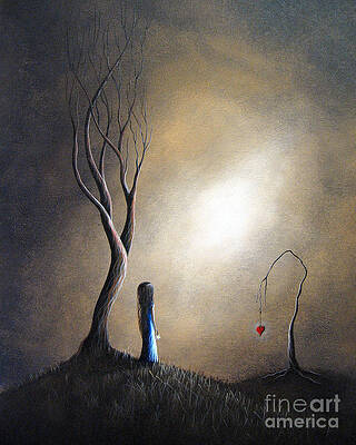 Your Memory Lives On In Me by Shawna Erback by Moonlight Art Parlour