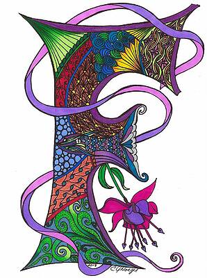 Flaming Fuscia by Jeanine Noegel