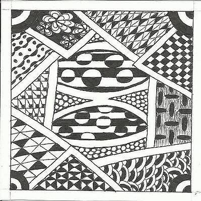 Zentangle Drawings (Page #33 of 35) | Fine Art America