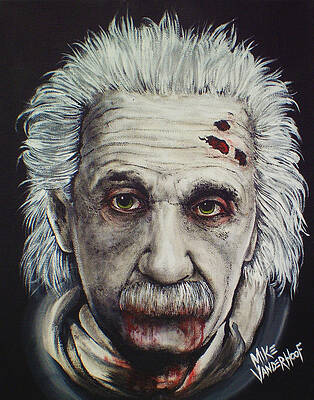 Zombie Einstein by Michael Vanderhoof