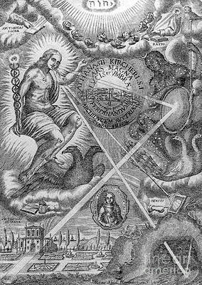 Wall Art - Photograph -  Ars Magna Lucis, Threefold Universe by Science Source