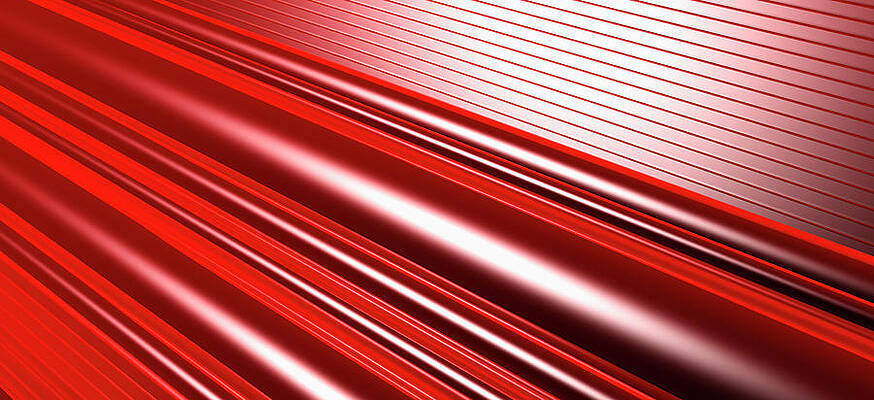 Wall Art - Digital Art - Abstract Line Pattern #1 by Ralf Hiemisch