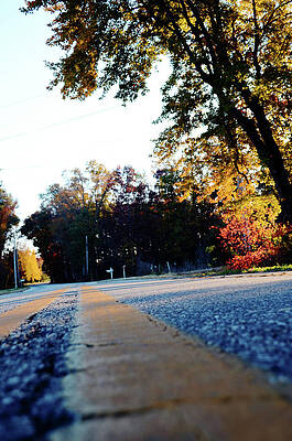 Wall Art - Photograph - Autumn Road #1 by La Dolce Vita