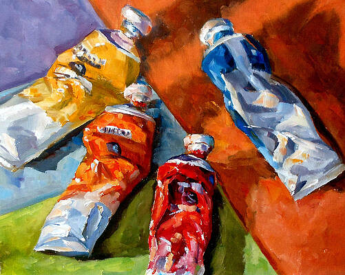 Wall Art - Painting - Complementary Colors #1 by Mark Hartung