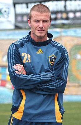 Wall Art - Photograph - David Beckham On Location For David #1 by Everett