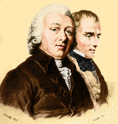 Wall Art - Photograph - Desault And Bichat, French Anatomists #1 by Science Source