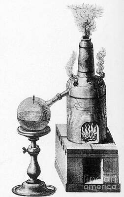 Wall Art - Photograph - Distillation, Alembic, 18th Century #1 by Science Source
