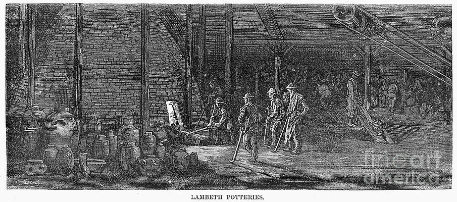Wall Art - Drawing - London #95 by Gustave Dore