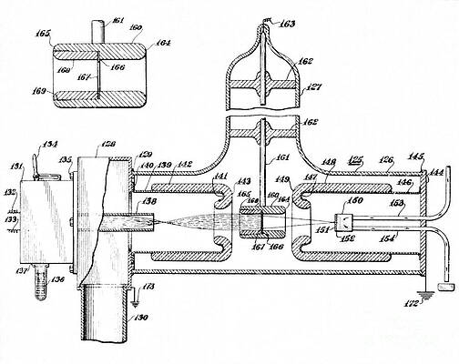 Wall Art - Photograph - Early Patent For Accelerator, 1937 #1 by Science Source
