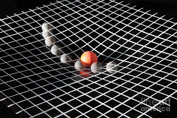 Wall Art - Photograph - Gravity Simulation #1 by Ted Kinsman