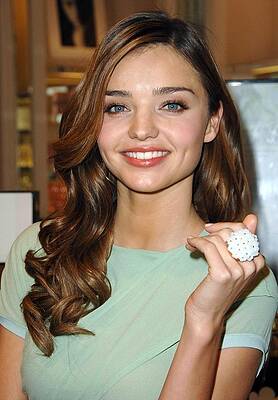Wall Art - Photograph - Miranda Kerr At In-store Appearance #1 by Everett