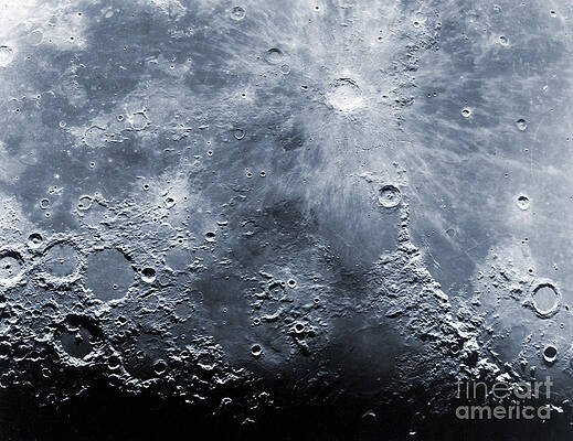 Wall Art - Photograph - Moon Surface #1 by Science Source