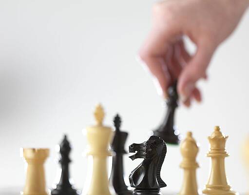 Wall Art - Photograph - Playing Chess #1 by Science Photo Library