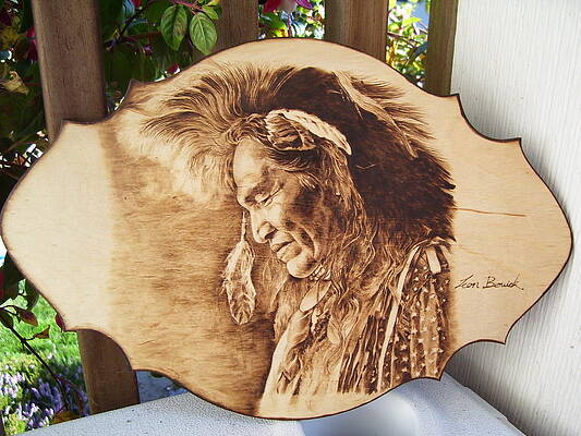 Pyrography by Michin Bouick