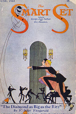 Wall Art - Drawing - Smart Set Magazine, 1922 by Granger