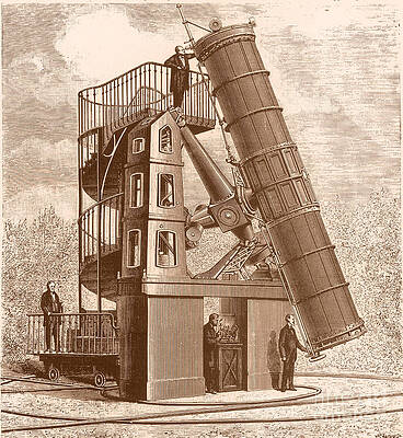 Wall Art - Photograph - Telescope At The Paris Obervatory #1 by Science Source