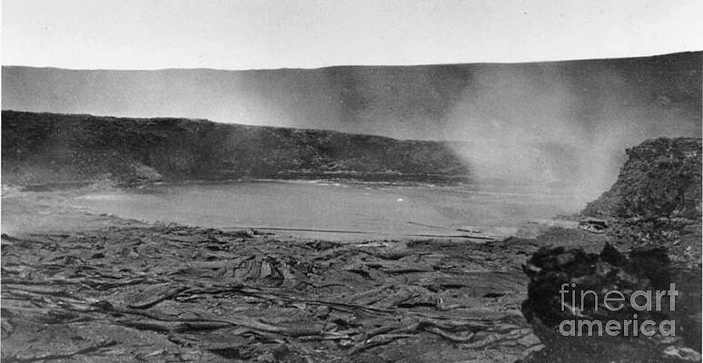 Wall Art - Photograph - The Smoking Crater Of The Active #1 by Science Source