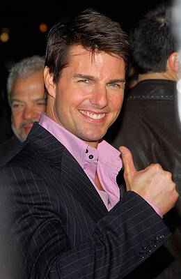 Wall Art - Photograph - Tom Cruise At Arrivals For Mission #1 by Everett