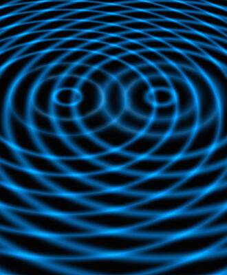Wall Art - Photograph - Wave Interference Patterns, Artwork #1 by Science Photo Library