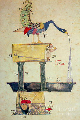 Wall Art - Photograph - 14th Century Egyptian Invention by Science Source