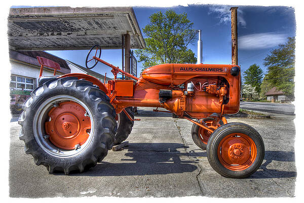 Wall Art - Photograph - 1947 Allis-Chalmers B by Debra and Dave Vanderlaan