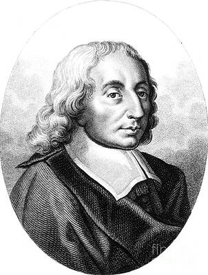 Wall Art - Photograph - Blaise Pascal, French Polymath #2 by Science Source