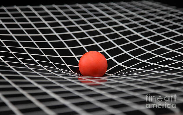 Wall Art - Photograph - Gravity Simulation #2 by Ted Kinsman