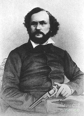 Wall Art - Photograph - Samuel Colt, American Inventor #2 by Science Source