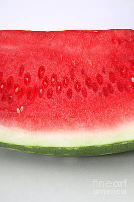 Wall Art - Photograph - Watermelon #2 by Photo Researchers, Inc.