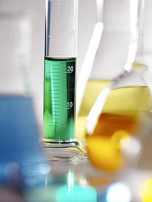 Wall Art - Photograph - Laboratory Glassware #25 by Science Photo Library