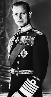 Wall Art - Photograph - British Royalty. Duke Of Edinburgh #3 by Everett