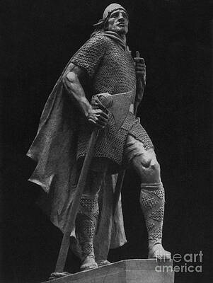 Wall Art - Photograph - Leif Ericson, Norse Explorer #3 by Photo Researchers