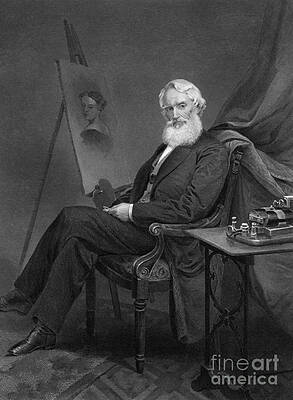 Wall Art - Photograph - Samuel Morse, American Inventor #3 by Science Source