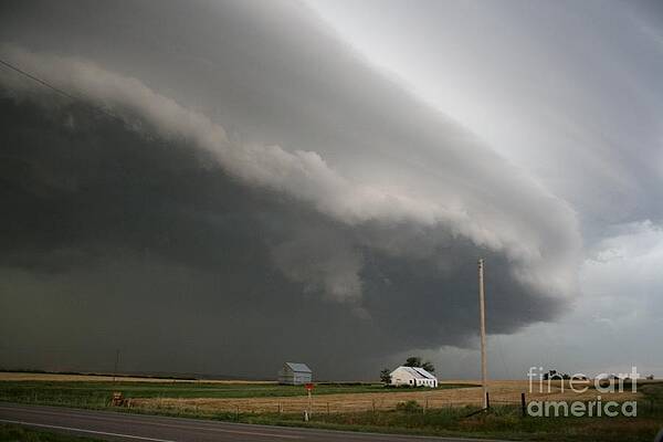 Wall Art - Photograph - Supercell Thunderstorm #3 by Science Source