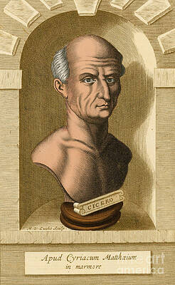 Wall Art - Photograph - Cicero, Roman Philosopher #4 by Photo Researchers