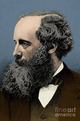Wall Art - Photograph - James Clerk Maxwell, Scottish Physicist #4 by Science Source