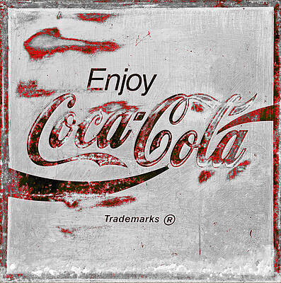 Embossed Moody Coca Cola Sign Jigsaw Puzzle by Lone Palm Studio - Fine Art  America