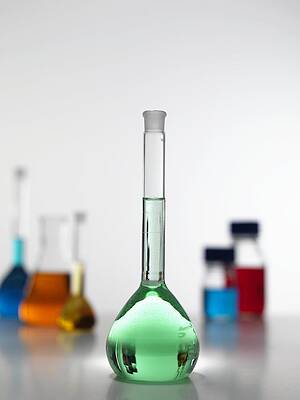 Wall Art - Photograph - Laboratory Glassware #5 by Science Photo Library