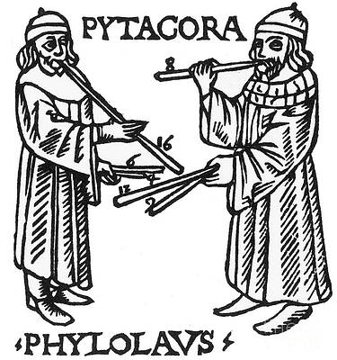 Wall Art - Photograph - Pythagoras, Greek Mathematician #5 by Science Source