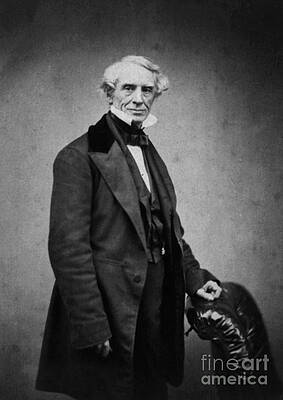 Wall Art - Photograph - Samuel Morse, American Inventor #5 by Science Source