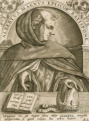 Wall Art - Photograph - Albertus Magnus, Medieval Philosopher #6 by Science Source