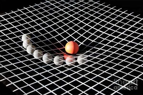 Wall Art - Photograph - Gravity Simulation #6 by Ted Kinsman