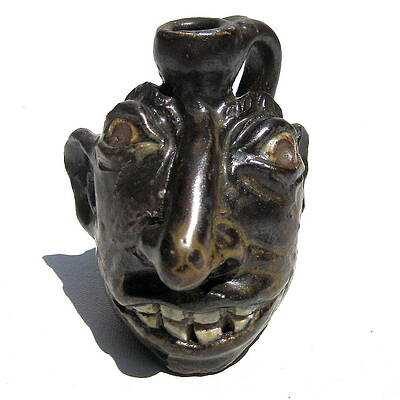 Miniature Face Jug by Stephen Hawks Miniature Face Jug by Stephen Hawks