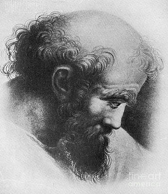 Wall Art - Photograph - Pythagoras, Greek Mathematician #6 by Science Source