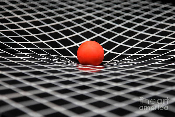 Wall Art - Photograph - Gravity Simulation #7 by Ted Kinsman